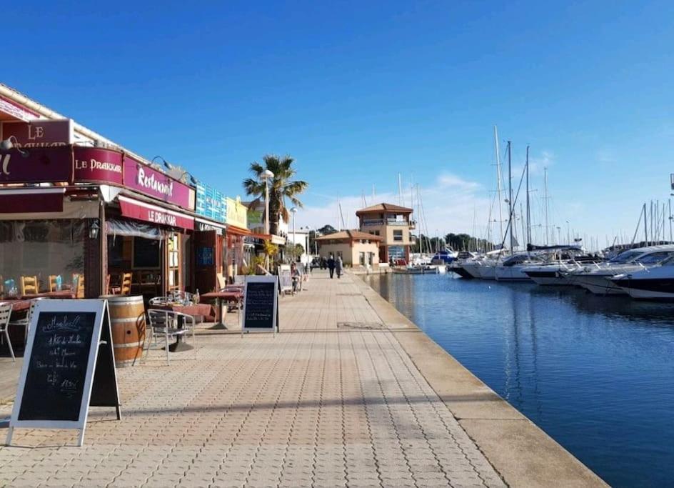 Chaleureux Appartement Face Au Port Sta Lucia, Tout A Pieds, Wifi Сен-Рафаэль Экстерьер фото